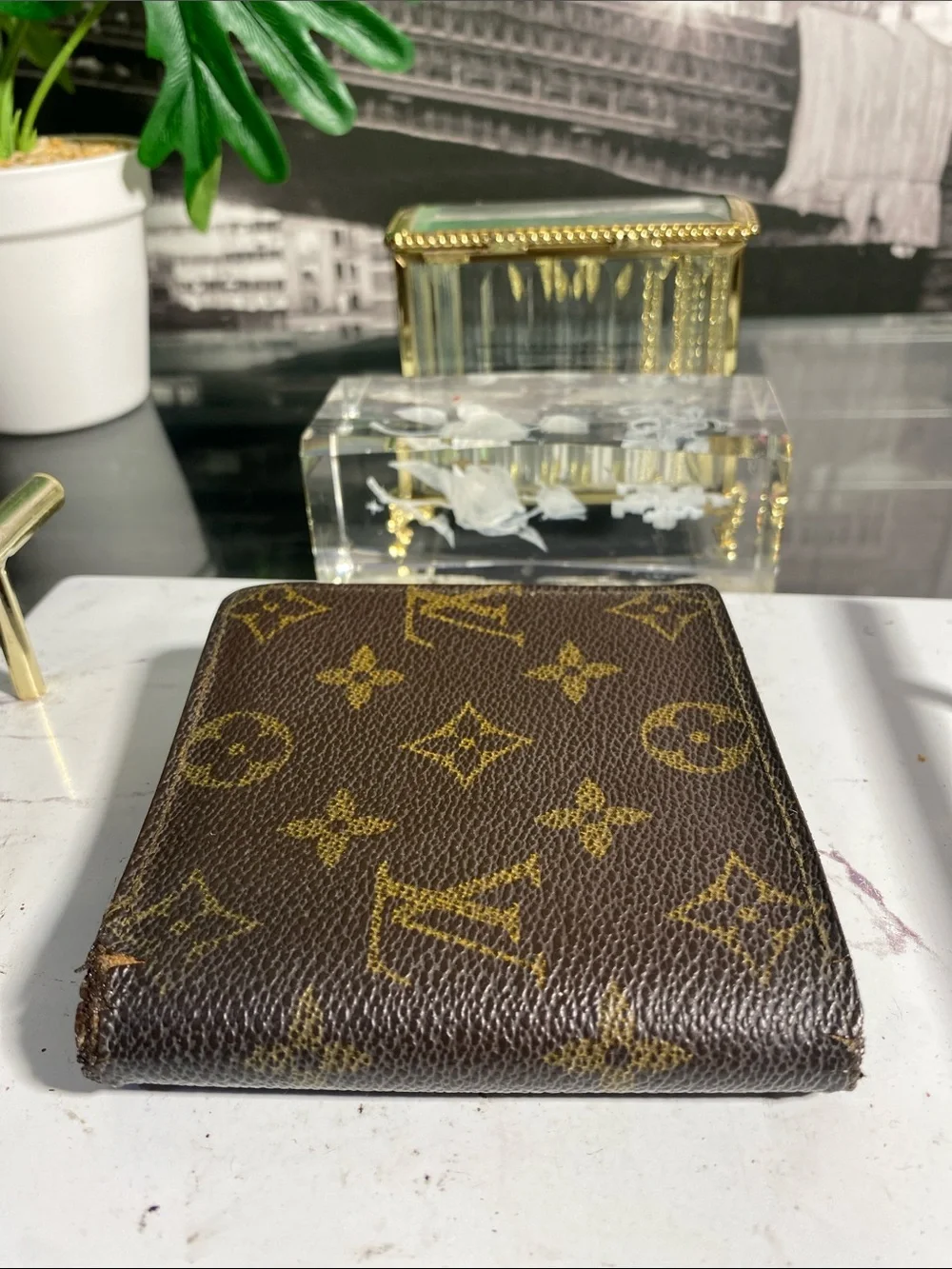 Authentic Louis Vuitton Monogram Marco Wallet